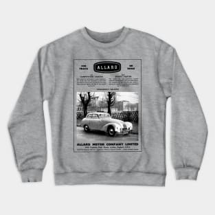 ALLARD CARS - advert Crewneck Sweatshirt